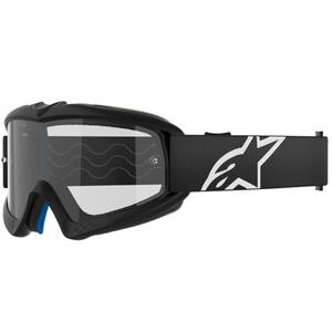 Alpinestars Vision Youth Corp детски очила за мотокрос черни с прозрачни лещи