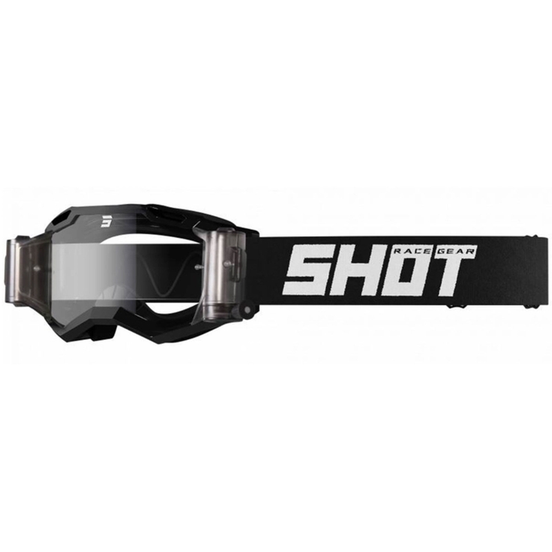 Очила за мотокрос Shot Assault 2.0 Solid Roll-Off черни