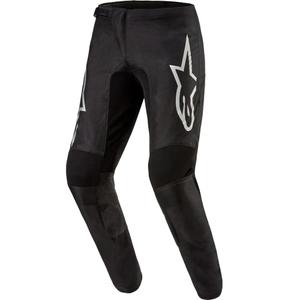 Alpinestars Fluid Graphite Панталон за мотокрос черен и сребърен