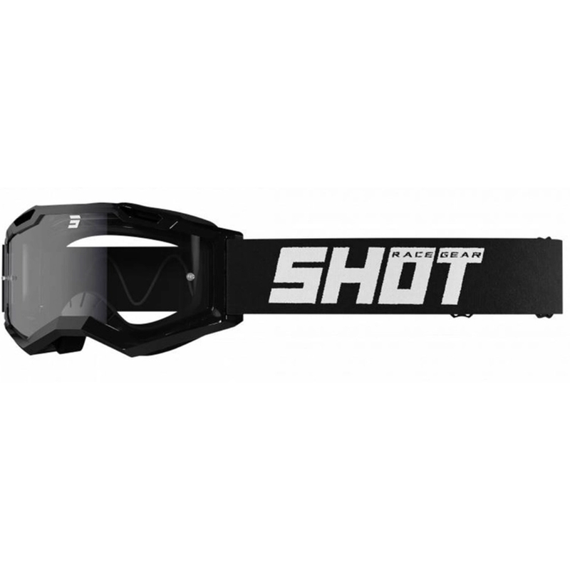 Очила за мотокрос Shot Assault 2.0 Solid Enduro черни
