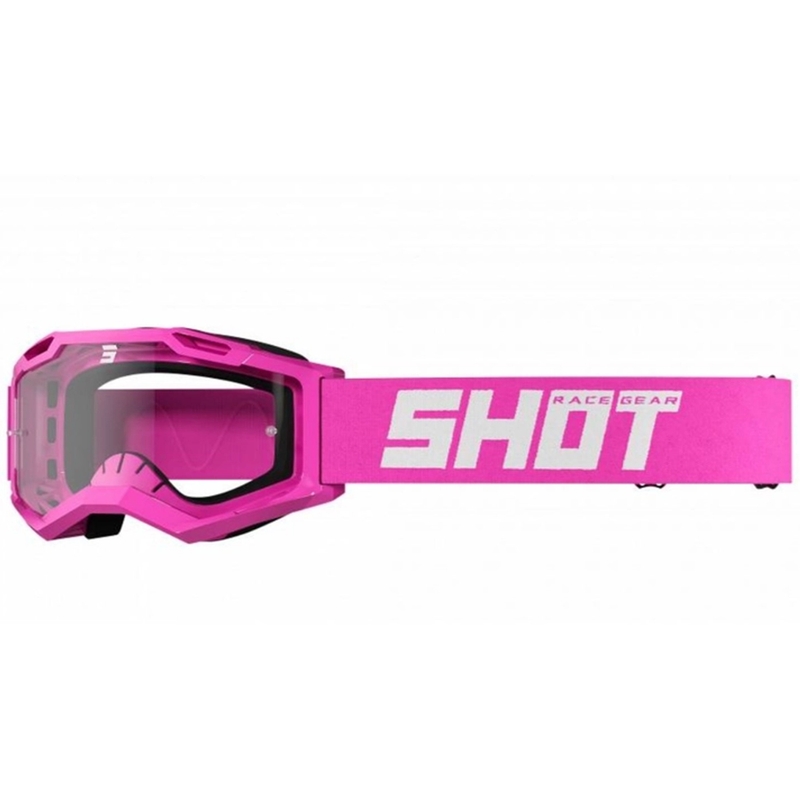 Очила за мотокрос Shot Assault 2.0 Solid fluo pink