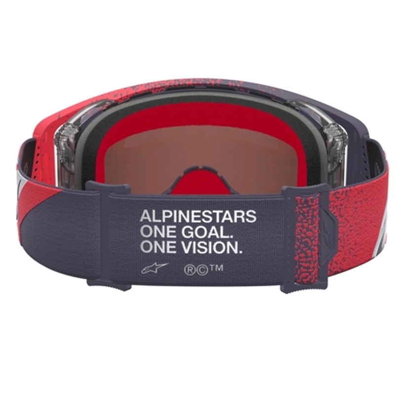 Мотокрос очила Alpinestars Supertech черно-червени