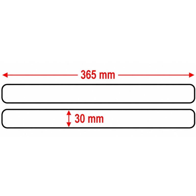 Комплект стикери Print Universal Kit Big HDR285 прозрачен