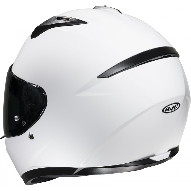 Мотоциклетна каска за цялото лице HJC C10, цвят Solid white - II качество - II. качество