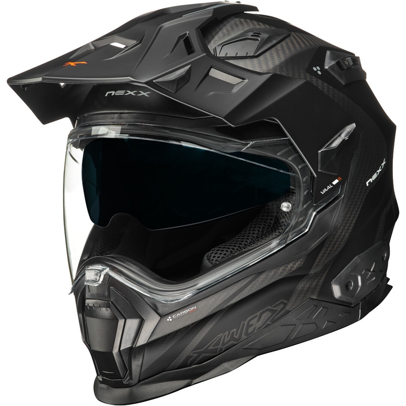 Каска за ендуро NEXX X.Wed 2 Vaal Carbon Black разпродажба - II. качество