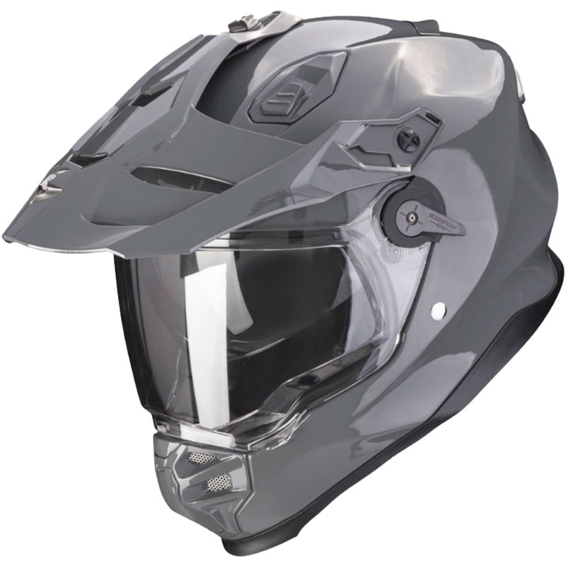 Ендуро мотоциклетна каска SCORPION ADF-9000 AIR Solid cement grey - II. качество