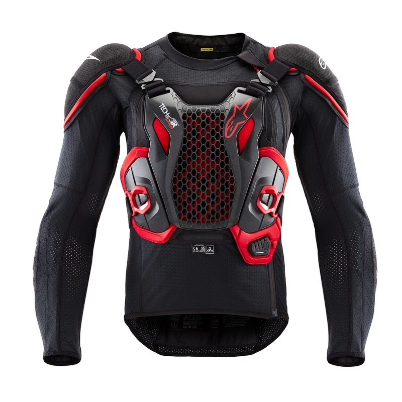 Жилетка с въздушна възглавница Alpinestars TECH-AIR®OFF-ROAD system черно-червена - II. качество