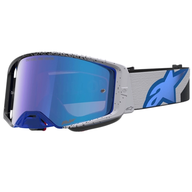 Мотокрос очила Alpinestars Supertech Hiten черно-сини