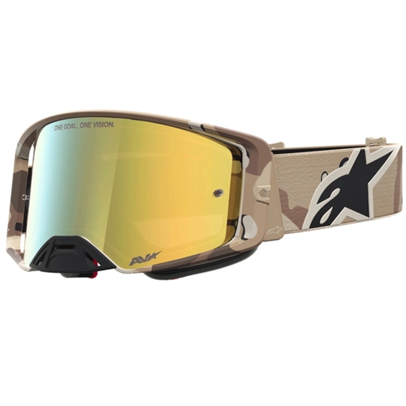 Мотокрос очила Alpinestars Supertech Lone sand camo