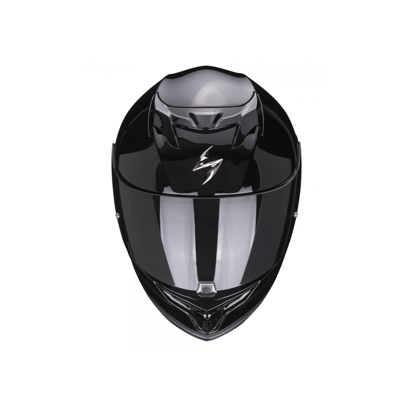 Каска Scorpion EXO-520 EVO AIR Solid, лъскаво черна, разпродажба 2 - II. качество
