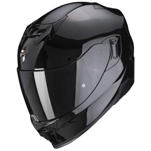 Каска Scorpion EXO-520 EVO AIR Solid, лъскаво черна, разпродажба 2 - II. качество