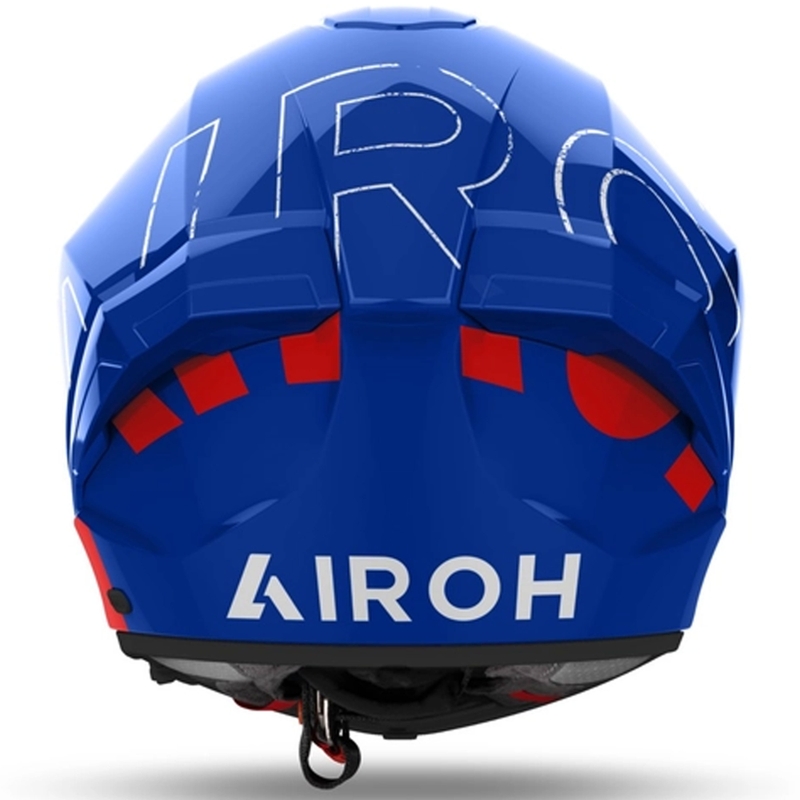 Интегрална мотоциклетна каска Airoh MATRYX Scope синьо-червена