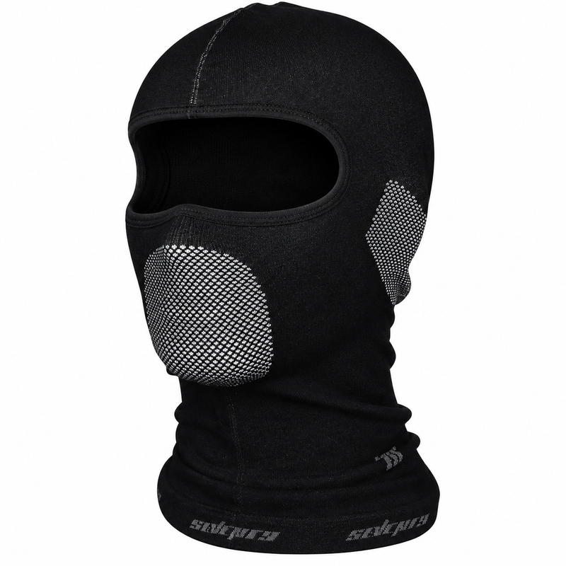 Мотоциклетна каска Seventy Degrees SD-CT2 Seamless черна