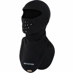 Качулка за мотоциклет Oxford Balaclava Deluxe Micro Fleece черна