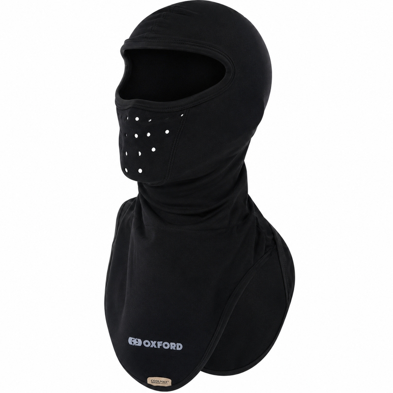 Качулка за мотоциклет Oxford Balaclava Deluxe Micro Fleece черна