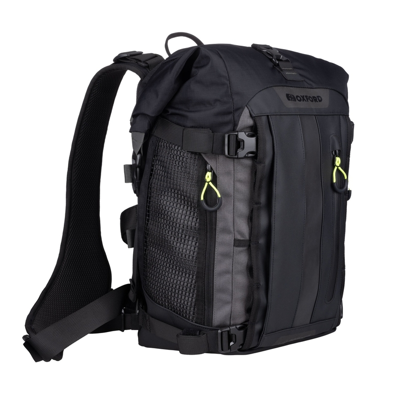 Чанта за мотоциклет Oxford Atlas B-20 Advanced Backpack 20 л сива - II. качество