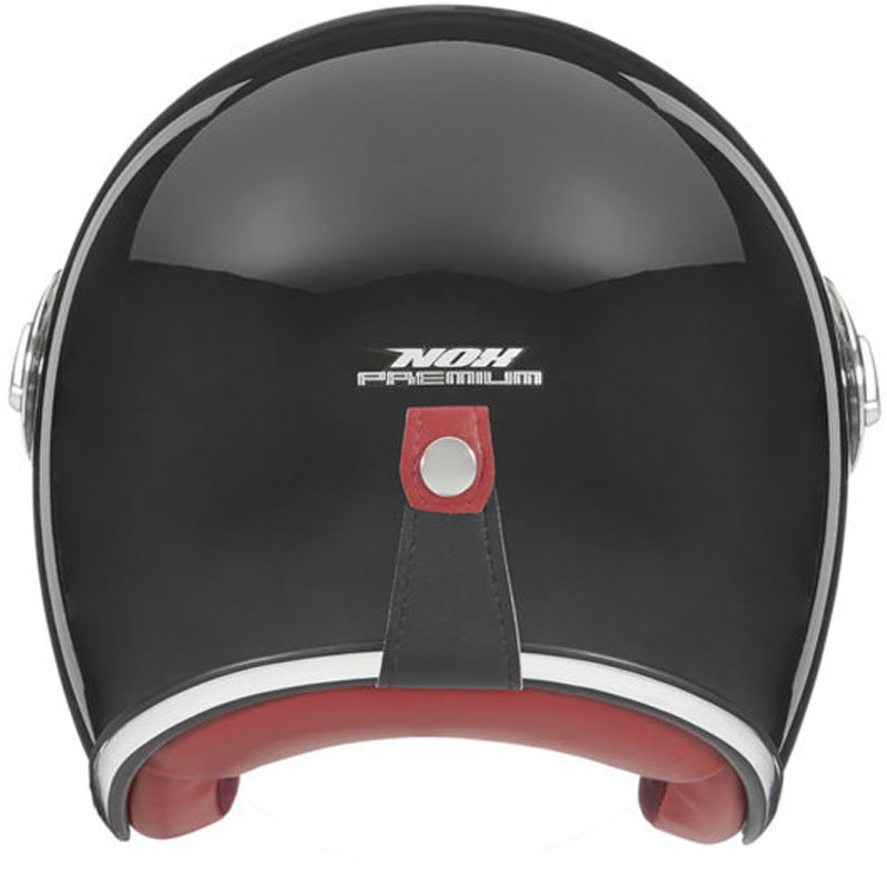 NOX PREMIUM Heritage отворена мотоциклетна каска черна - II. качество