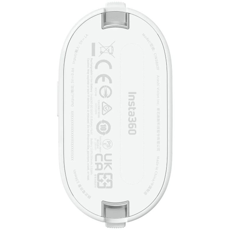 Insta360 Батериен пакет за GO 3/GO 3S черен
