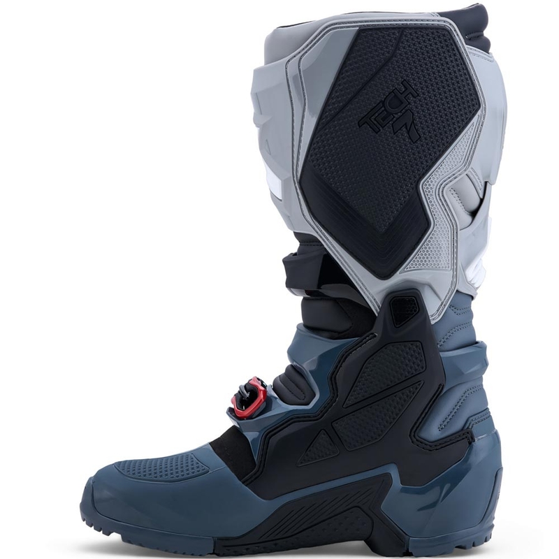 Мотоциклетни ботуши Alpinestars TECH 7 Enduro Drystar, тъмносиви-светлосиви-червени