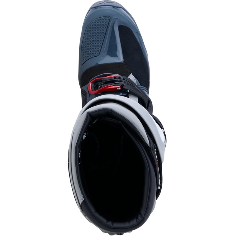 Мотоциклетни ботуши Alpinestars TECH 7 Enduro Drystar, тъмносиви-светлосиви-червени