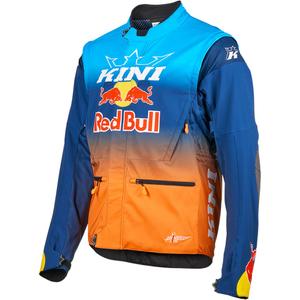 Мотокрос яке KINI Red Bull 1.0 Rallye синьо-оранжево