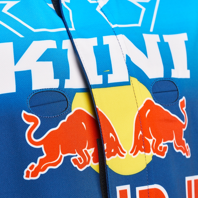Мотокрос яке KINI Red Bull 1.0 Rallye синьо-оранжево