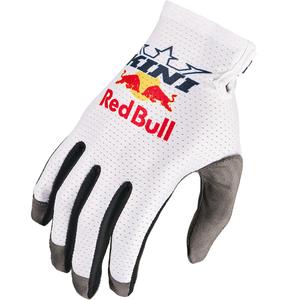 Мотокрос ръкавици KINI Red Bull 1.0 RXP бели