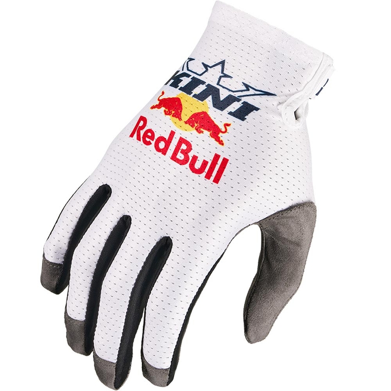 Мотокрос ръкавици KINI Red Bull 1.0 RXP бели