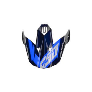 Визьор за каска за Cassida Cross Cup Two black-white-blue