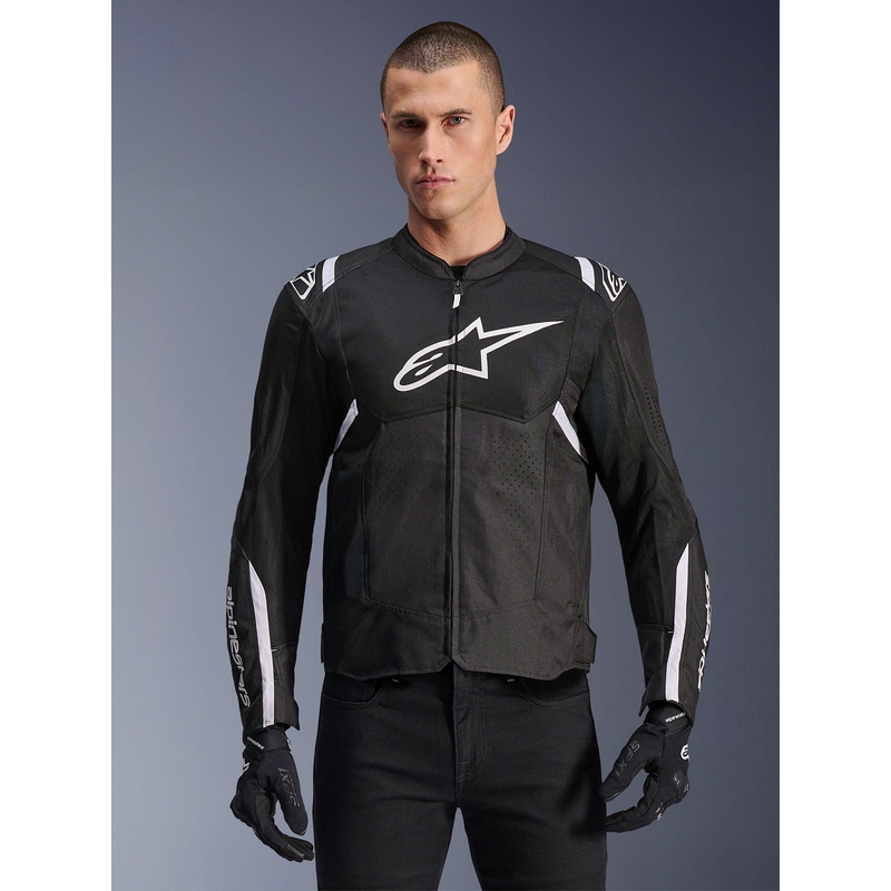 Alpinestars T-SPS Air V2 мотоциклетно яке черно-бяло