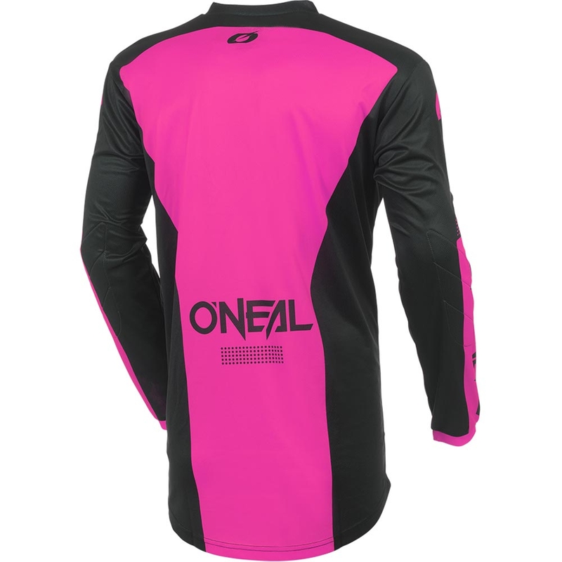 Дамска мотокрос фланелка O'Neal Element Racewear черно-розова