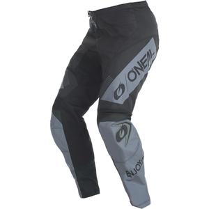 Мотокрос панталон O'Neal Element Racewear черно-сив