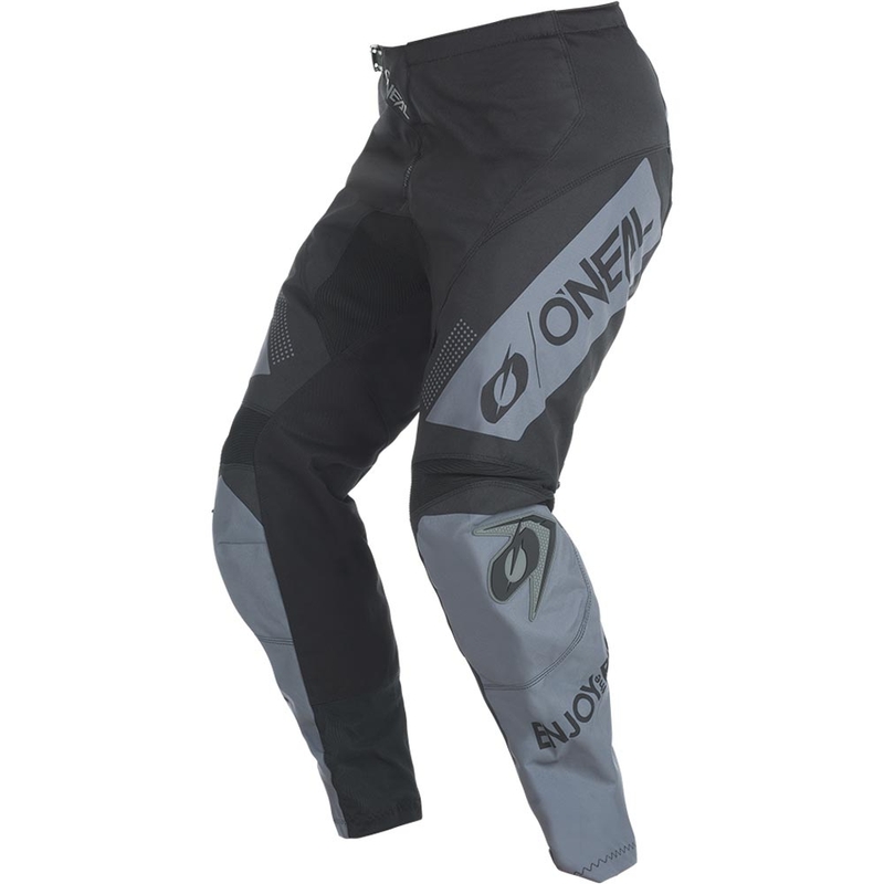 Мотокрос панталон O'Neal Element Racewear черно-сив