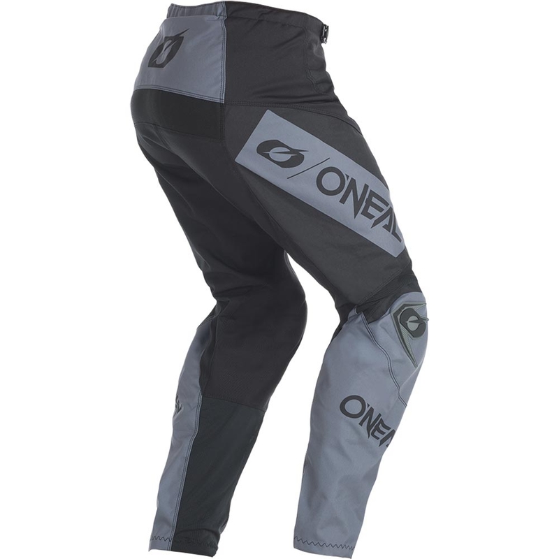 Мотокрос панталон O'Neal Element Racewear черно-сив