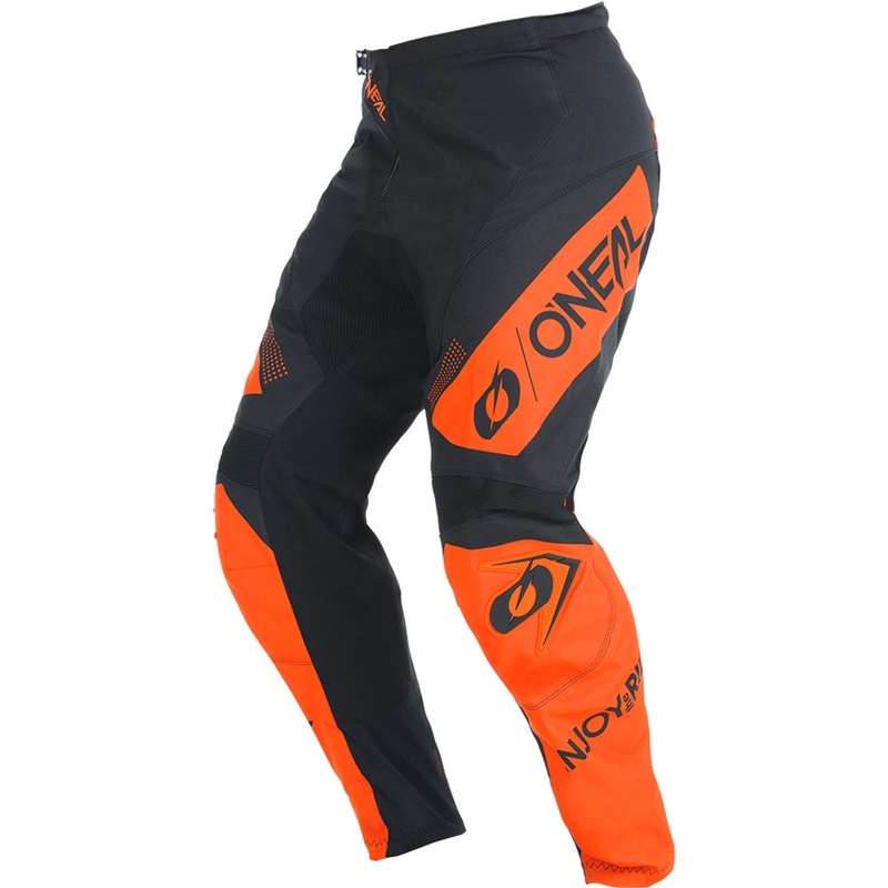 Мотокрос панталон O'Neal Element Racewear черно-оранжев