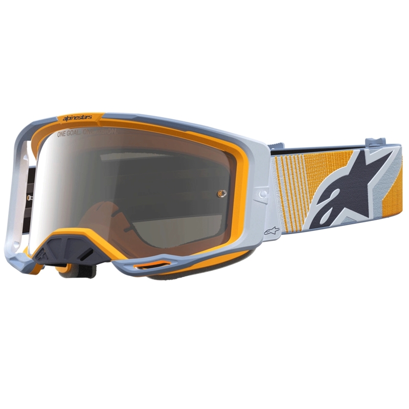 Мотокрос очила Alpinestars Vision 8 Maven в синьо-оранжево
