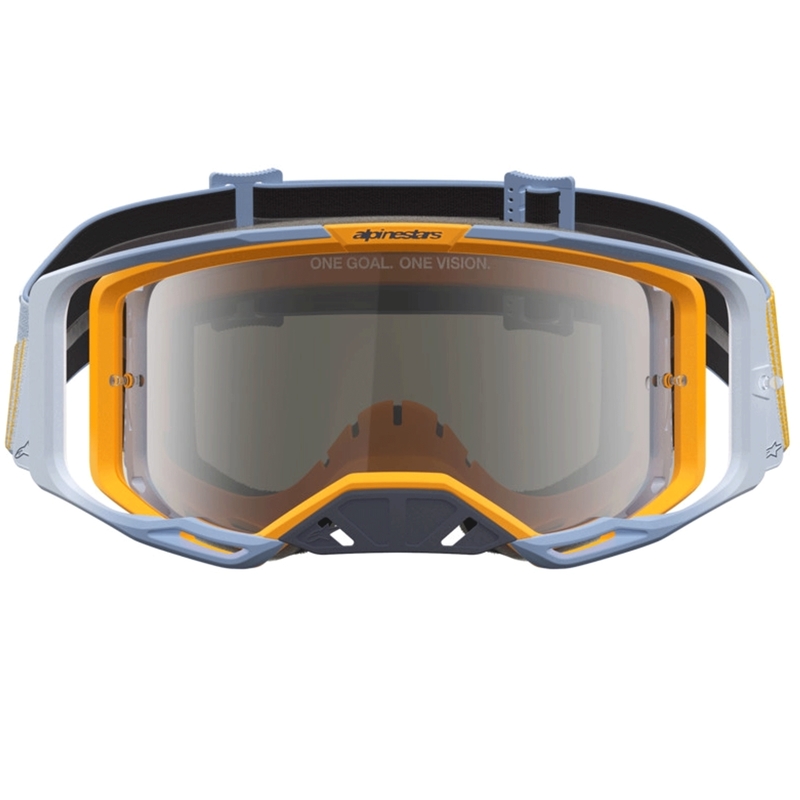 Мотокрос очила Alpinestars Vision 8 Maven в синьо-оранжево