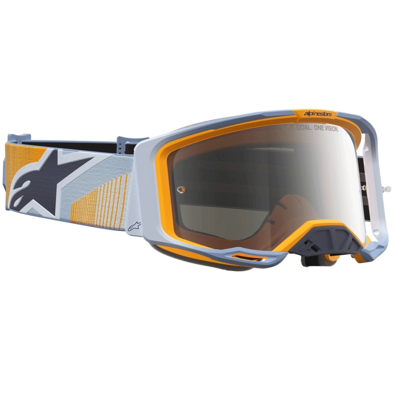 Мотокрос очила Alpinestars Vision 8 Maven в синьо-оранжево