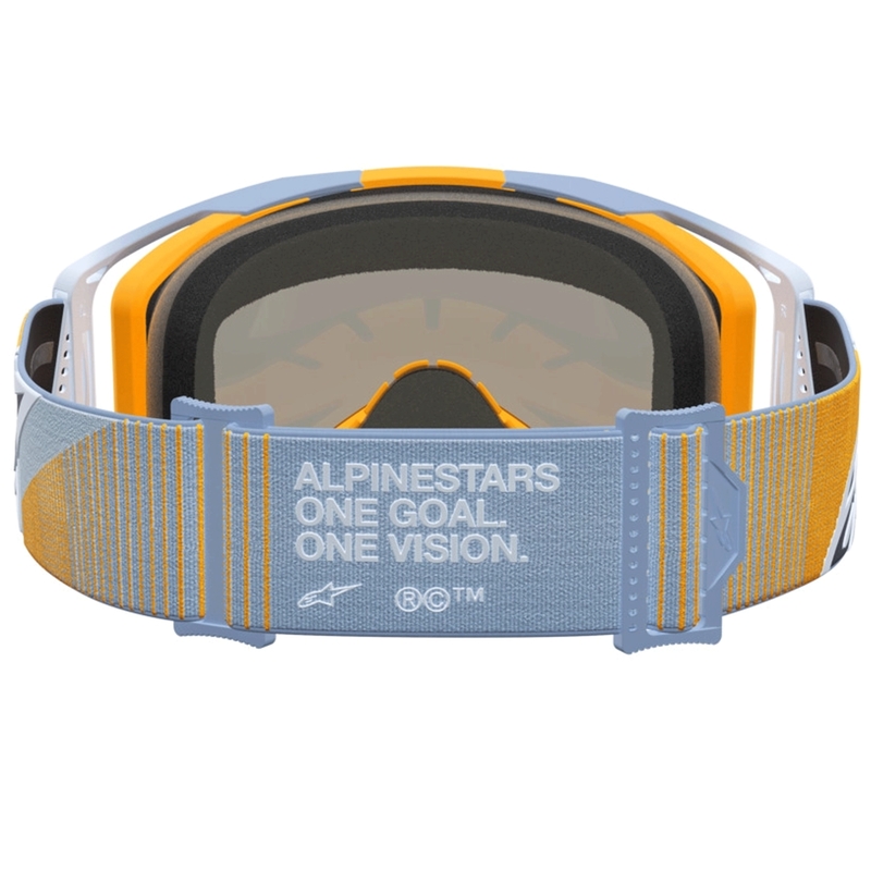 Мотокрос очила Alpinestars Vision 8 Maven в синьо-оранжево