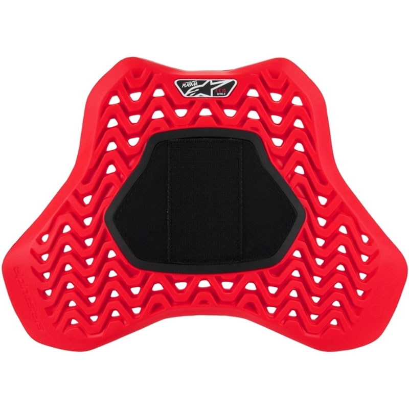 Alpinestars Nucleon Plasma Racing гръден протектор с велкро червен и черен