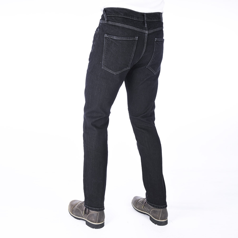 Jeansy na motorku Oxford Original Approved Slim Fit černé