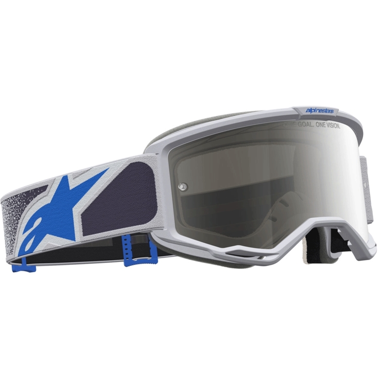 Мотокрос очила Alpinestars Vision 5 Drag светло лилаво-сини