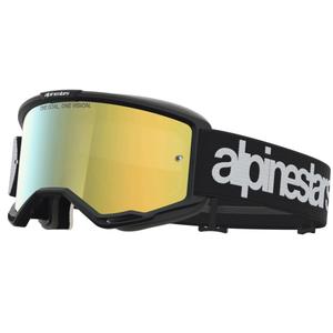 Мотокрос очила Alpinestars Vision 5 Hone черно-бели