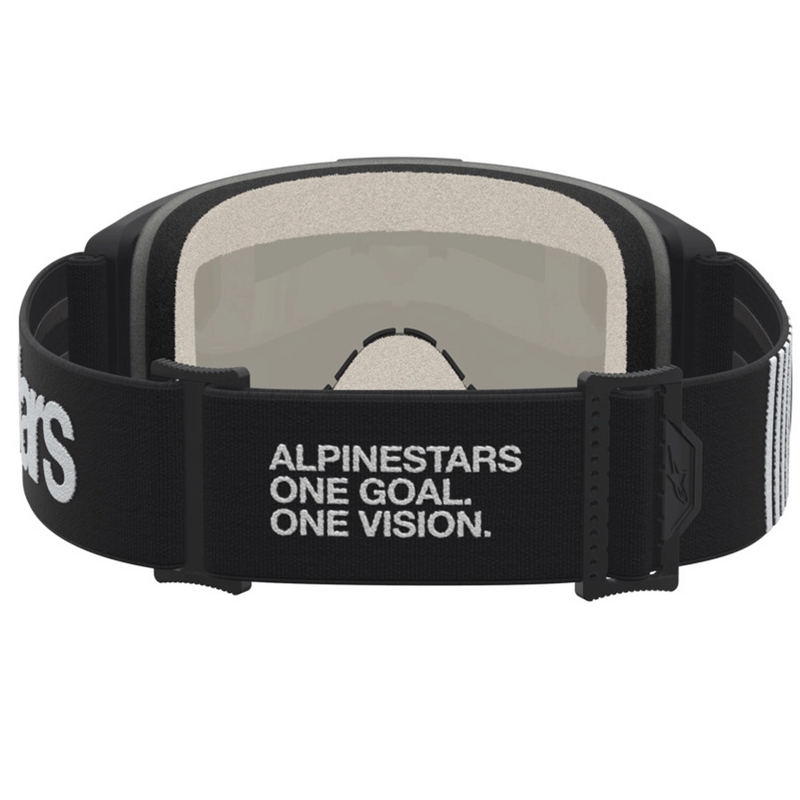 Мотокрос очила Alpinestars Vision 5 Hone черно-бели