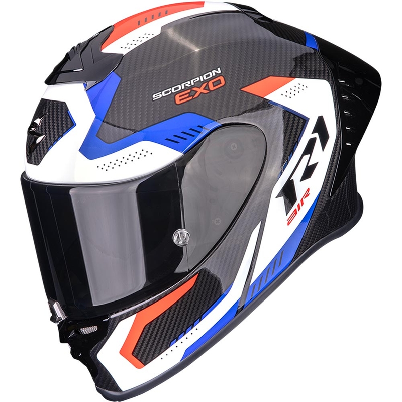 Scorpion EXO-R1 EVO II Air Propel каска за мотоциклет с пълно лице, черно-бяло-червено