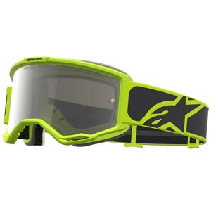 Мотокрос очила Alpinestars Vision 5 Rora черно-флуоресцентно жълто