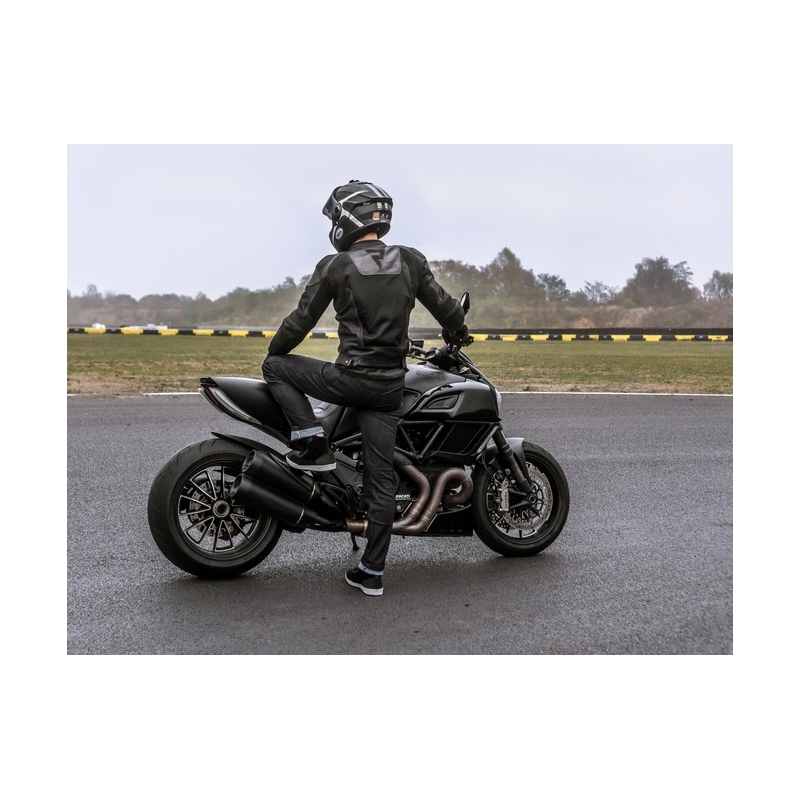 Bunda na motorku Rebelhorn Rocket černá výprodej