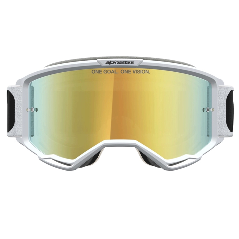 Мотокрос очила Alpinestars Vision 5 Rora черно-бели