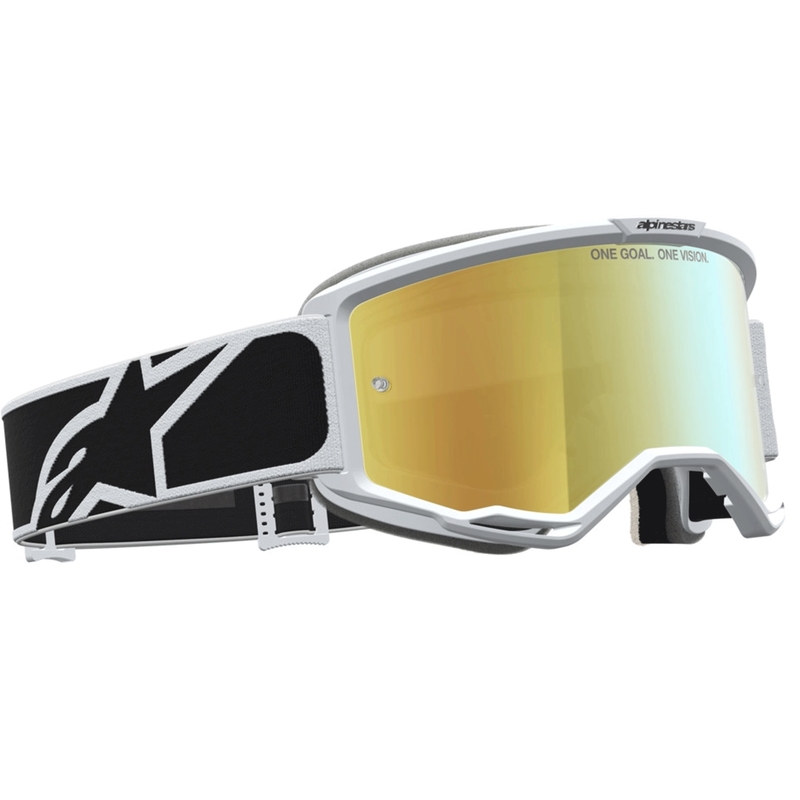 Мотокрос очила Alpinestars Vision 5 Rora черно-бели