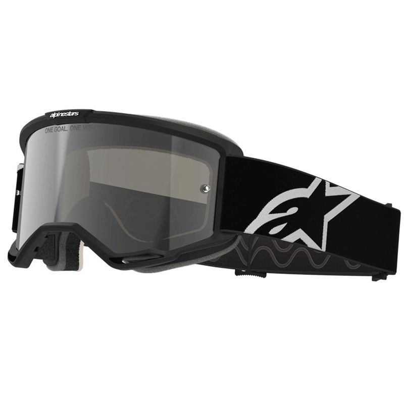 Мотокрос очила Alpinestars Vision 5 Corp 2, черно-бели